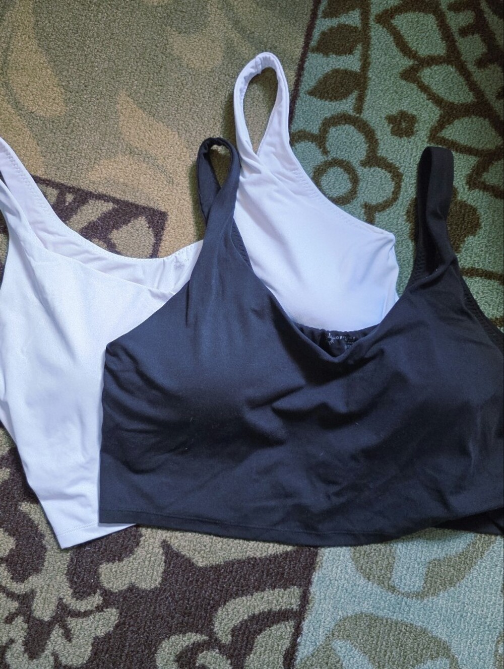 Lot Of 2 - OFFLINE By Aerie Real Me Low Key Longline Sports Bra
